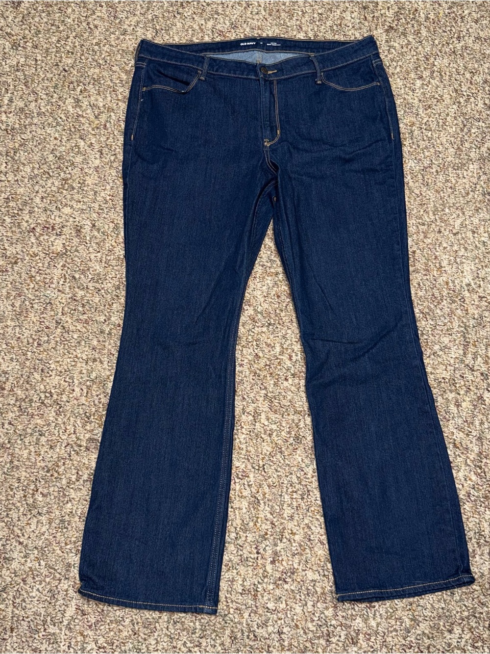 Women's size 16 bootcut jeans Old Navy Dark Blue Jeans wow bootcut